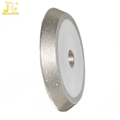 Plated CBN grinding wheel for drill bit sharpening machine