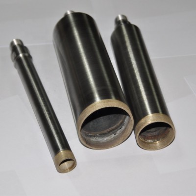 Metal bond diamond core drill bit for sapphire